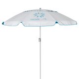 Ομπρέλα Παραλίας Αλουμινίου 2,4m PE 180gsm UPF 50+ Γαλάζιο 12001