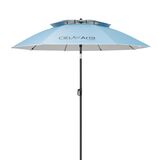 Ομπρέλα Παραλίας Aria Ciela 1,8m PE 140gsm UPF50+, Γαλάζιο 12010
