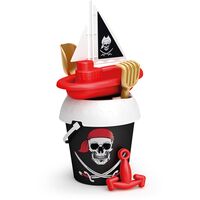Σετ Κουβαδάκι Παραλίας Pirates Island με Βαρκούλα 12615