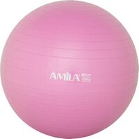 Μπάλα Γυμναστικής GYMBALL 45cm Ροζ Bulk 48086