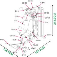 Πολυόργανο Γυμναστικής AMILA HG1200 91204