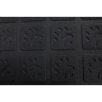 BEFIT PRO Επαγγελματικό Δάπεδο Γυμναστηρίου Μαύρο 100x100x2cm 94455