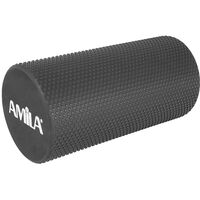 Foam Roller Pro Φ15x30cm Μαύρο 96824