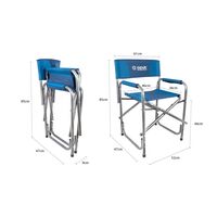 Πολυθρόνα Σκηνοθέτη ESCAPE Σιδερένια 15570