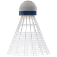 Μπαλάκια Badminton Προπόνησης Νάιλον, μεσαίας ταχύτητας (6 τμχ.) 42072