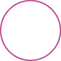 Χούλα-Χουπ HQ 70cm - Φ19mm - 280gr, Φούξια 98807