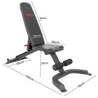 Πάγκος Γυμναστικής Ρυθμιζόμενος AMILA 43969