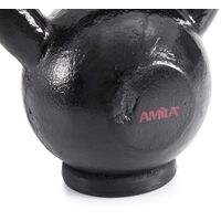 AMILA Kettlebell Cast Iron Rubber Base 10Kg 44522