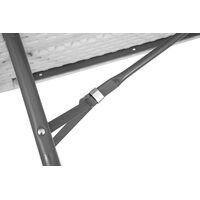 Τραπέζι Παραλληλόγραμμο Πτυσσόμενο 183x75 15500