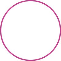 Χούλα-Χουπ HQ 60cm - Φ19mm - 230gr, Φούξια 98801