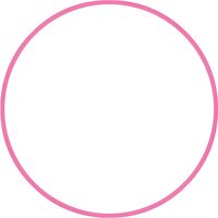 Χούλα Χουπ HQ 80cm - Φ19mm - 330gr, Ροζ 98816