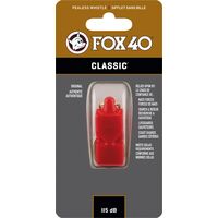 Σφυρίχτρα FOX40 Classic Safety Κόκκινη 99020100