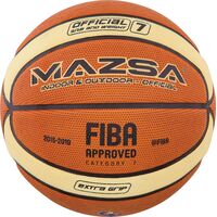 Μπάλα Basket MAZSA 0BB-41510 No. 7 FIBA Approved 41510