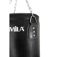 Σάκος πυγμαχίας από δέρμα βουβαλιού 120x35cm 43844