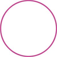 Χούλα-Χουπ 70cm - Φ19mm - 175gr, Φούξια 48056