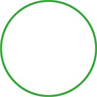 Χούλα-Χουπ 60cm - Φ18mm - 155gr, Πράσινο 48170