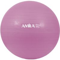 Μπάλα Γυμναστικής AMILA GYMBALL 65cm Ροζ Bulk 48439
