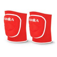 Επιγονατίδα Volley με Foam AMILA Κόκκινη Small 83006