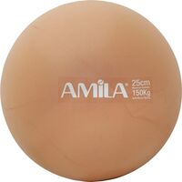 Μπάλα Γυμναστικής AMILA Pilates Ball 25cm Χρυσή Bulk 95818