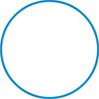 Χούλα Χουπ HQ 80cm - Φ19mm - 330gr, Μπλε 98818