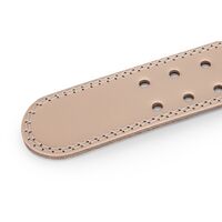 Ζώνη Άρσης Βαρών AMILA Δερμάτινη Μπεζ A Quality XL 8331004