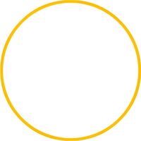 Χούλα-Χουπ HQ 60cm - Φ19mm - 230gr, Κίτρινο 98806