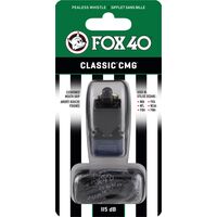 Σφυρίχτρα FOX40 Classic CMG Official Μαύρη με Κορδόνι 96010008