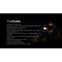 ΦΑΚΟΣ LED NITECORE HEADLAMP NU11, Inteligent IR Sensor