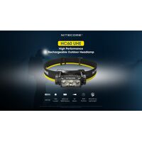 ΦΑΚΟΣ LED NITECORE HEADLAMP HC60 UHE, 1600 Lumens