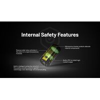 ΜΠΑΤΑΡΙΑ NITECORE NL1816R, 1600ma