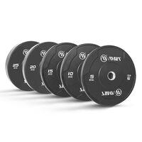 Δίσκος AMILA Black W Bumper Slim 50mm 10Kg 84842