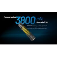 ΦΑΚΟΣ LED NITECORE EDC31, 3500Lumens, UHi LED