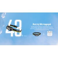 ΦΑΚΟΣ LED NITECORE HEADLAMP HA15 UHE, Lightweight, 400Lumens