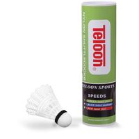 Μπαλάκια Badminton Προπόνησης Νάιλον, χαμηλής ταχύτητας (6 τμχ.) 42073