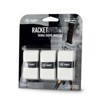 Ταινία Λαβής Ρακετών AMILA Overgrip Άσπρο 3 Τεμ 45792