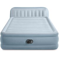 Φουσκωτό Στρώμα Ύπνου Intex Plush Headboard Queen 64450