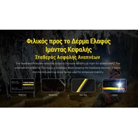 ΦΑΚΟΣ LED NITECORE HEADLAMP HC75 UHE, 3000 Lumens