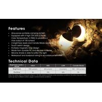 ΦΑΚΟΣ LED NITECORE BUBBLE_WH