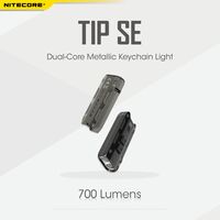 ΦΑΚΟΣ LED NITECORE TIP SE, Μπρελοκ, Rechargeable, Black
