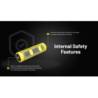 ΜΠΑΤΑΡΙΑ NITECORE 21700 / 5500mAh (τιμή τεμαχίου), NL2155HP