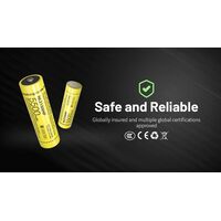 ΜΠΑΤΑΡΙΑ NITECORE 21700 / 5500mAh (τιμή τεμαχίου), NL2155HP
