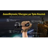 ΦΑΚΟΣ LED NITECORE PRECISE P40, Ultra long throw , 2900m