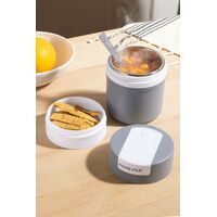 POGO 600ml - Θερμός - Δοχείο φαγητού ΓΚΡΙ