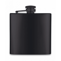 ΥΔΡΟΔΟΧΕΙΟ - ΦΛΑΣΚΙ Albainox stainless black hip flask, 40126