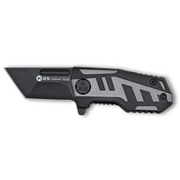 ΣΟΥΓΙΑΣ K25, G10 black-grey tactical pocket knife, 25004
