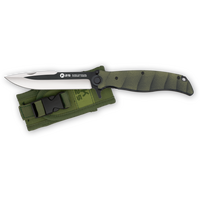 ΣΟΥΓΙΑΣ K25, Green G10 pocket knife. Blade 13 cm, 25015