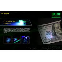 ΦΑΚΟΣ LED NITECORE TIKI GITD, Glow-In-The-Dark, USB-C, 300 lumens