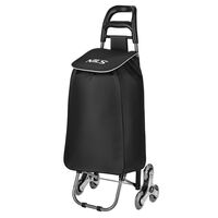 Καρότσι αγορών NILS CAMP NC17206 Μαύρο 40ltr