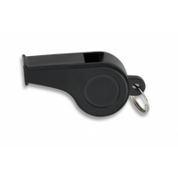 ΣΦΥΡΙΧΤΡΑ ΠΛΑΣΤΙΚΗ Black whistle. With ring. 6 cm, 33030