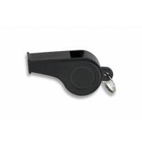 ΣΦΥΡΙΧΤΡΑ ΠΛΑΣΤΙΚΗ Black whistle. With ring. 4 cm, 33032